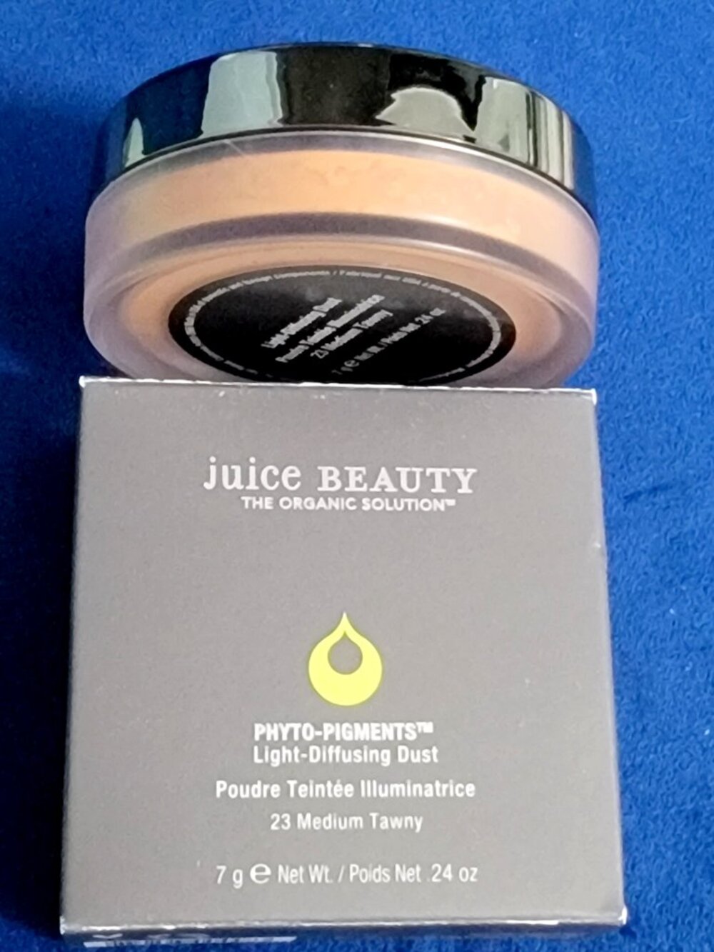 Juice Beauty Light Diffusing Dust Setting Powder Shade 23 Medium Tawny